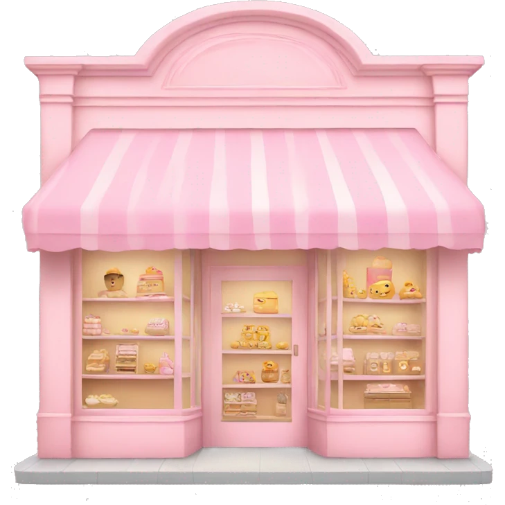 Pastel pink store emoji