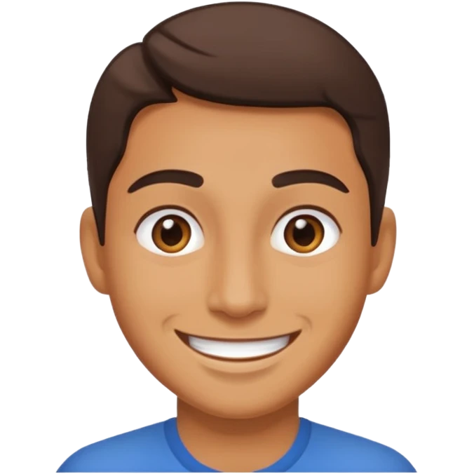 Someone doing the 6 7  emoji