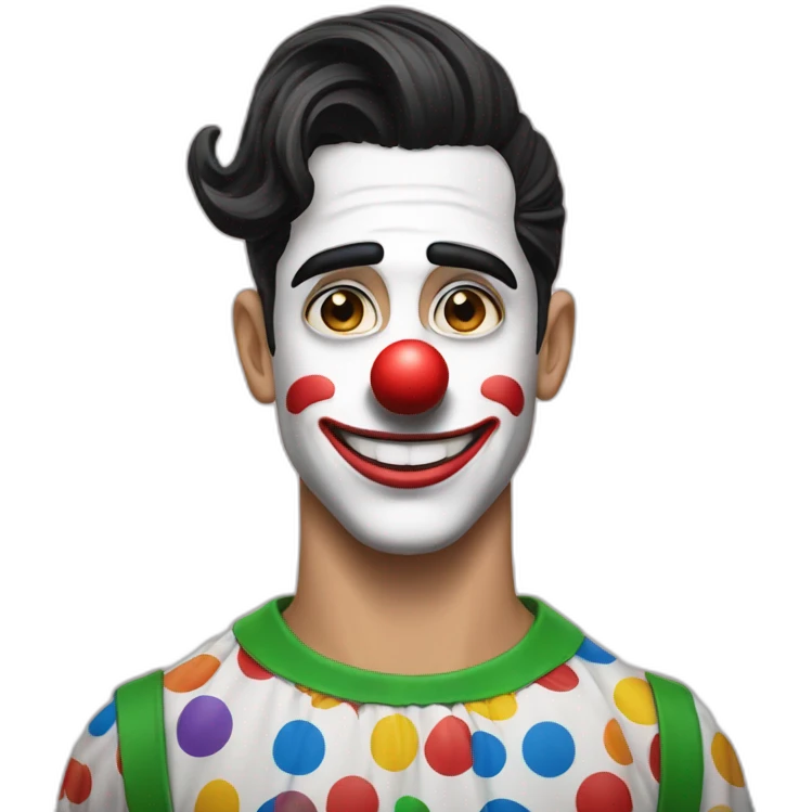Lars stindl as clown emoji