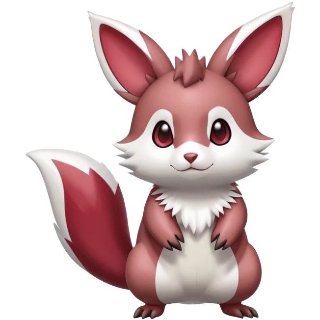 Shiny Furret-Minccino-Zangoose-Hybrid (Full body) emoji