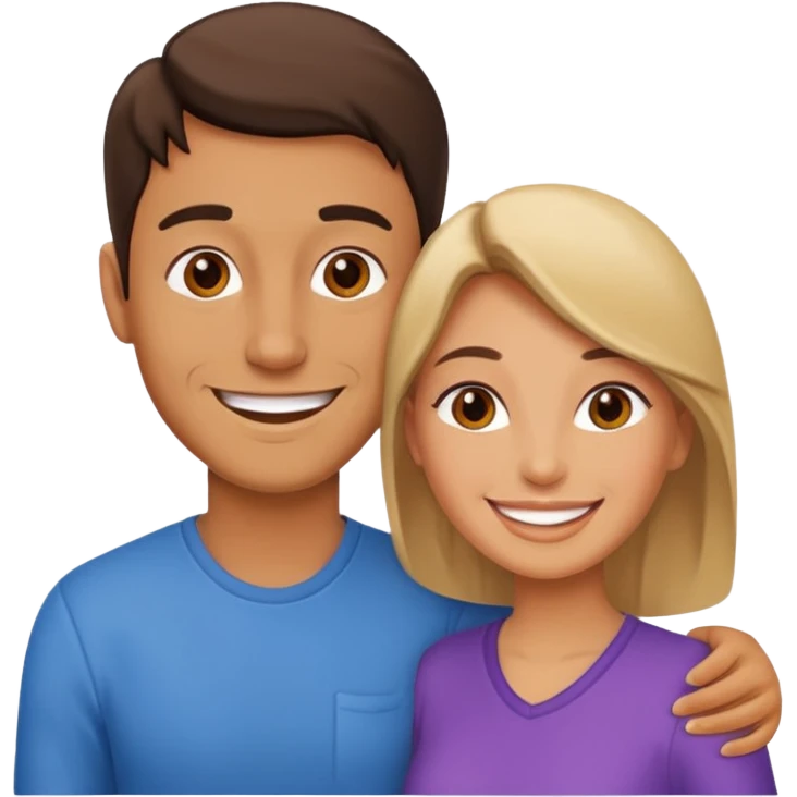 باسن زن و مرد emoji