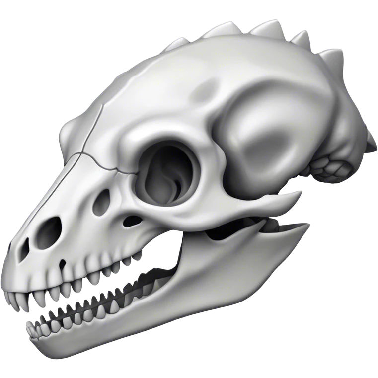 dinosaur skull emoji