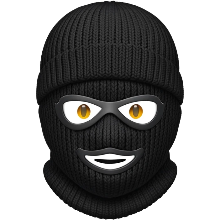 Ski mask emoji