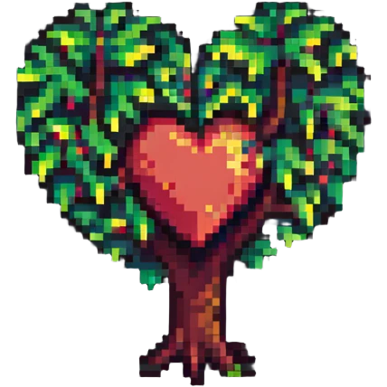 tree heart emoji