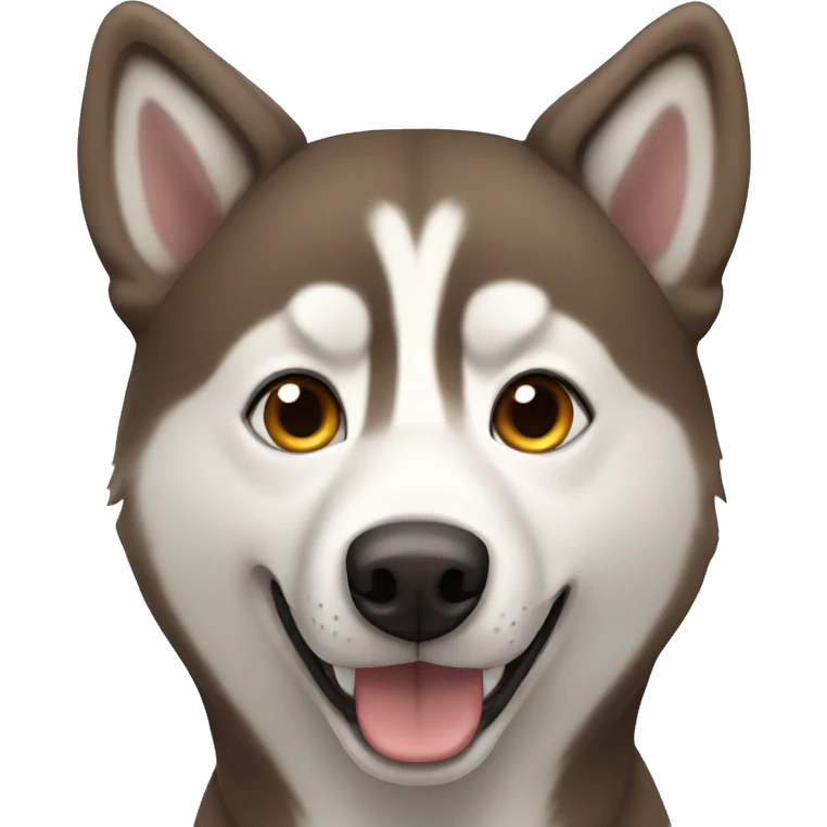 brown-husky emoji