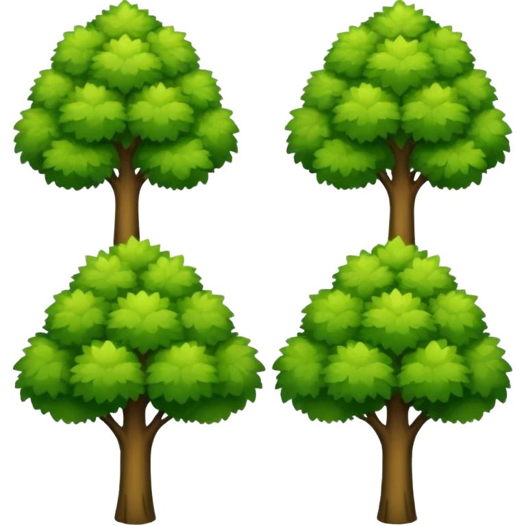 arvores emoji