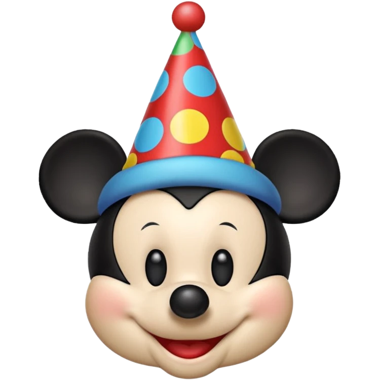 Mickey mouse clown cock emoji