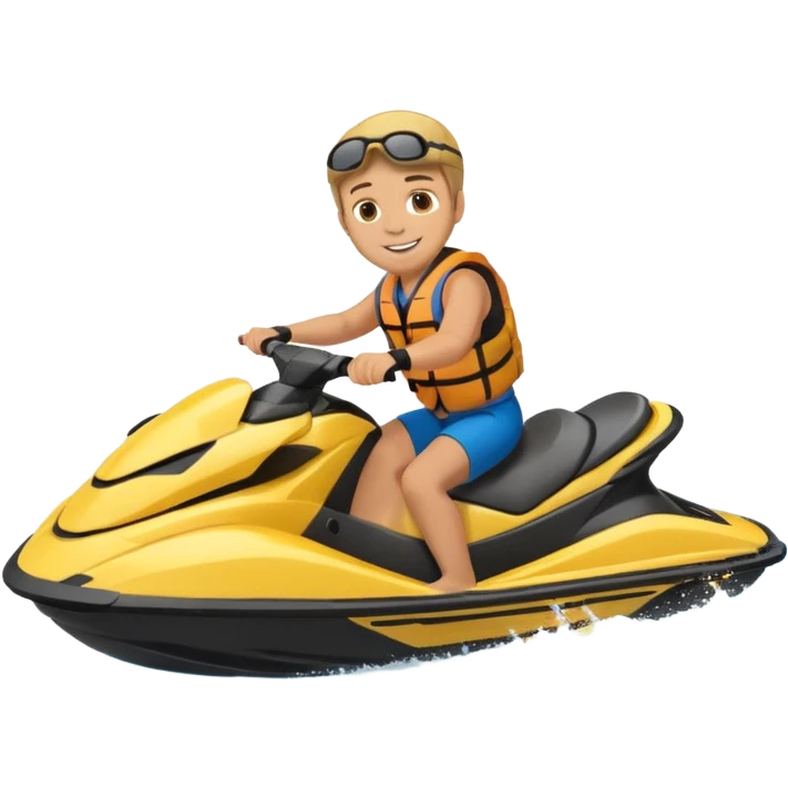 riding a jet skis emoji
