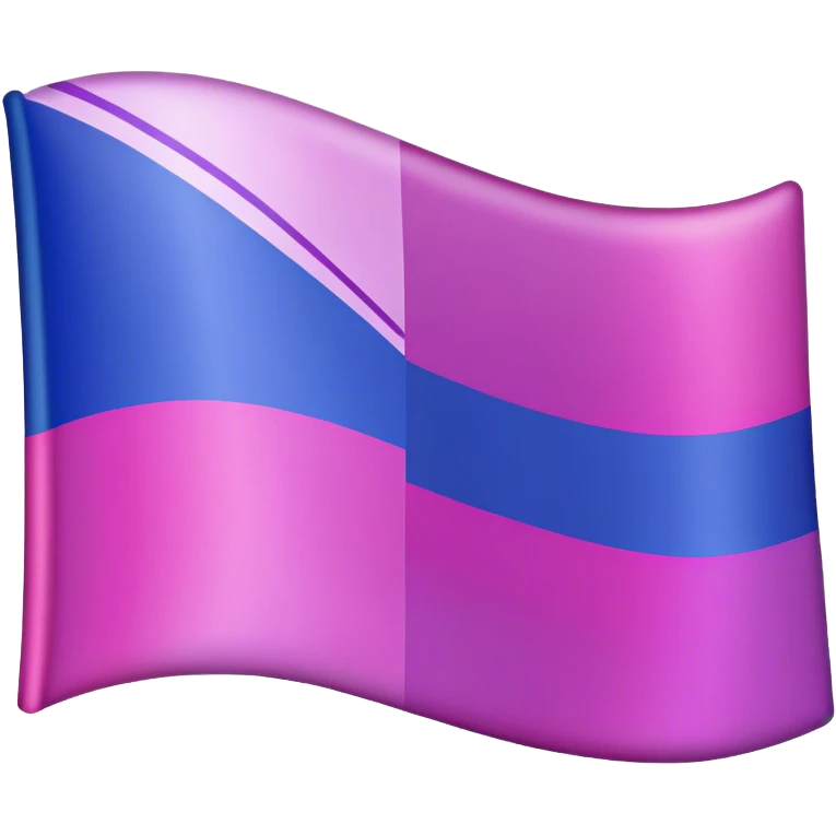 Bisexual flag emoji