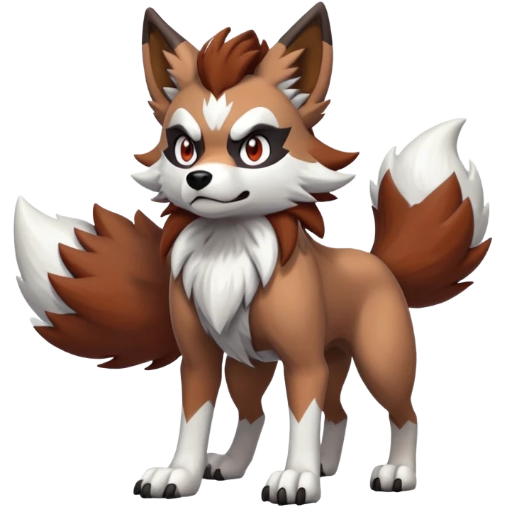  Lycanroc (Full body) emoji