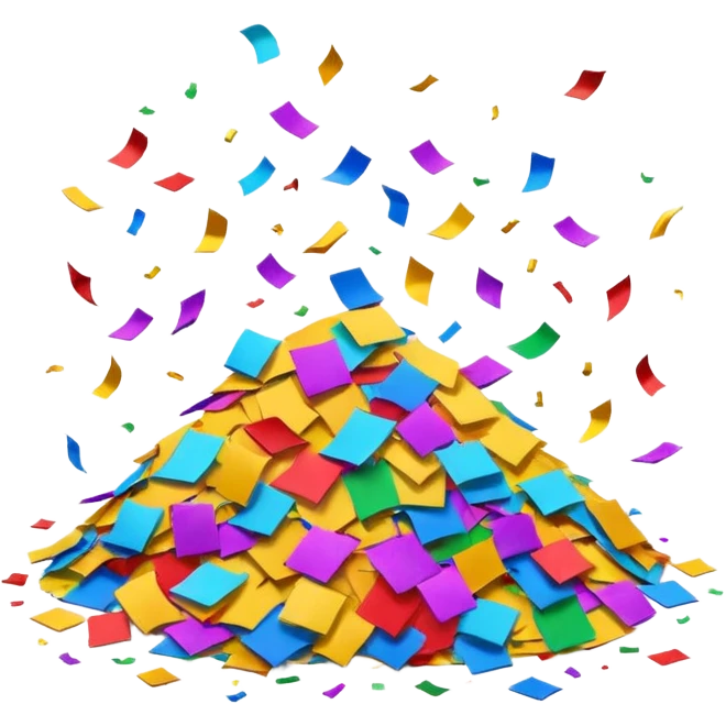 cañon de confeti emoji