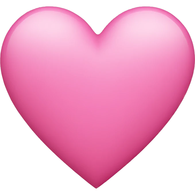 Pink heart emoji