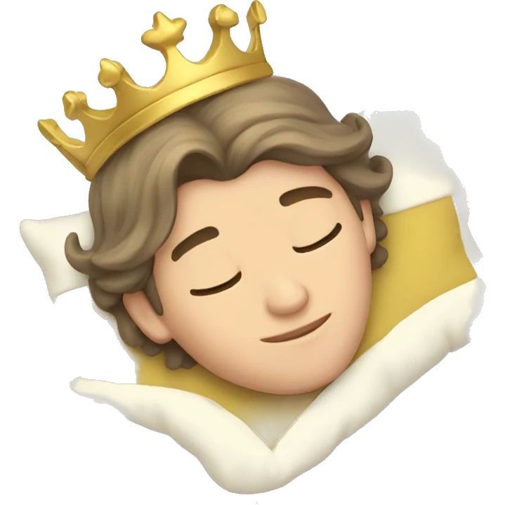 Sleeping beauty prince  emoji