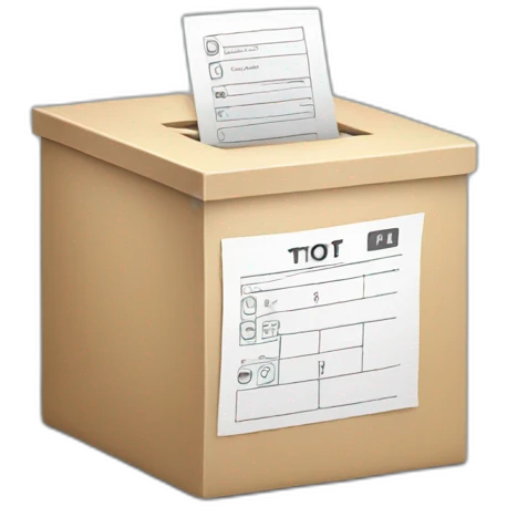 ballot emoji