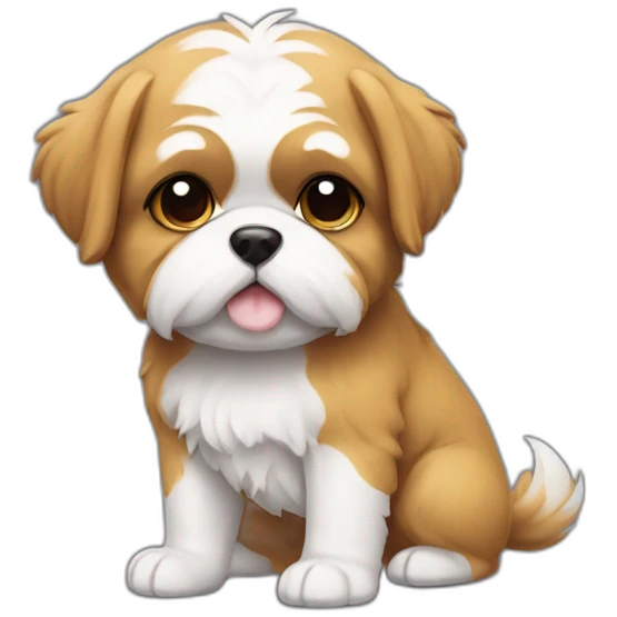 shitzu cute emoji