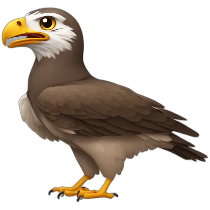 funny buzzard emoji