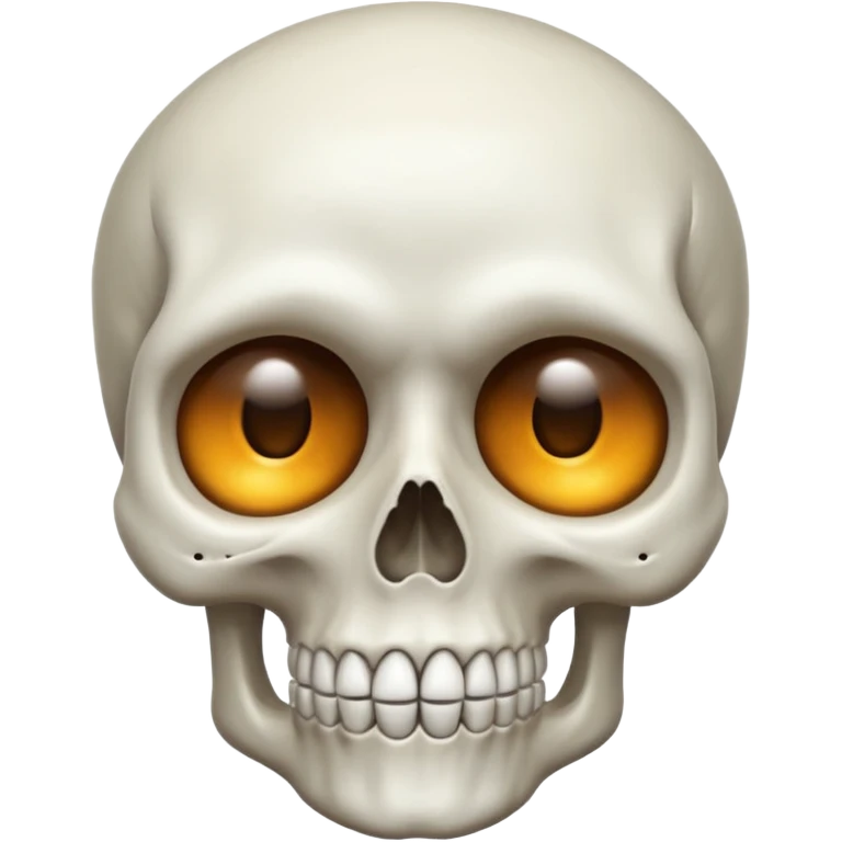 Skull face blinking one eye emoji emoji