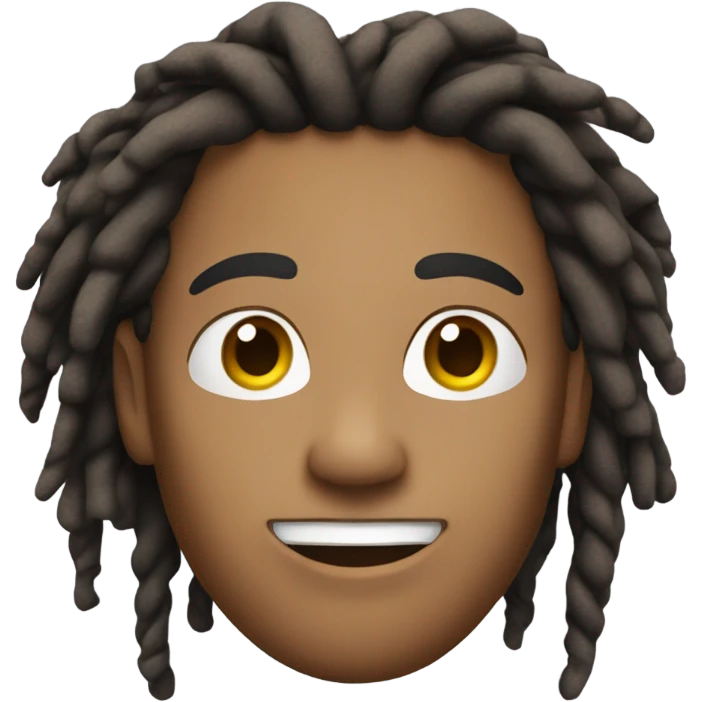 nonchalant dreadhead emoji