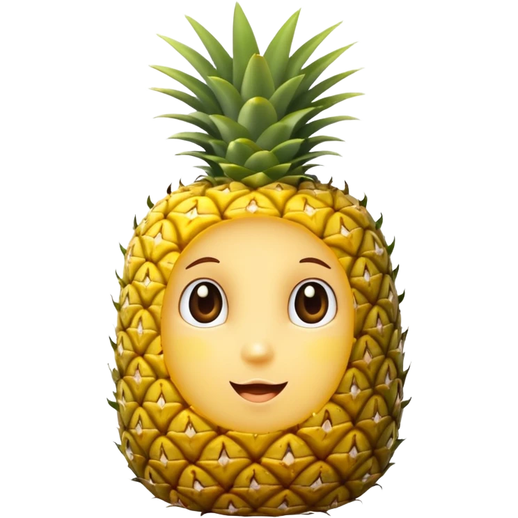 Pineapple sheera emoji