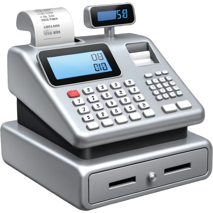modern cash register emoji