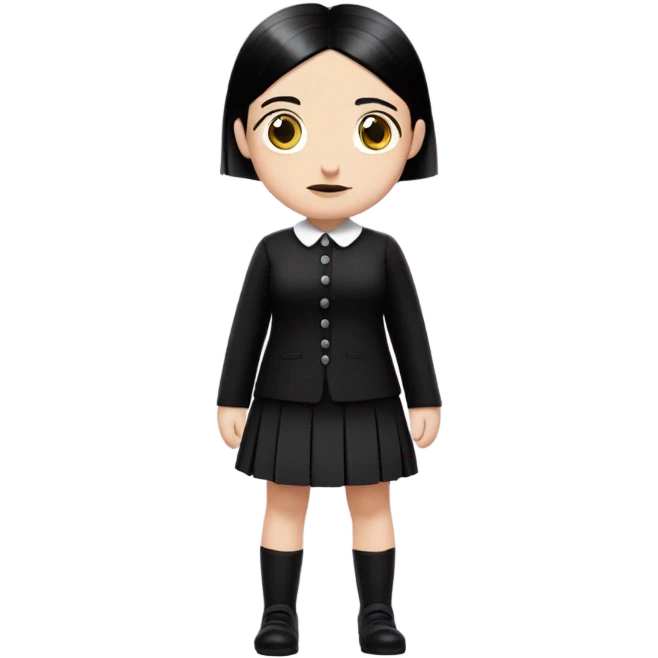 wednesday addams emoji