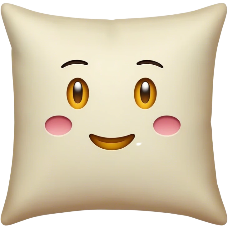 Neutral pillow emoji
