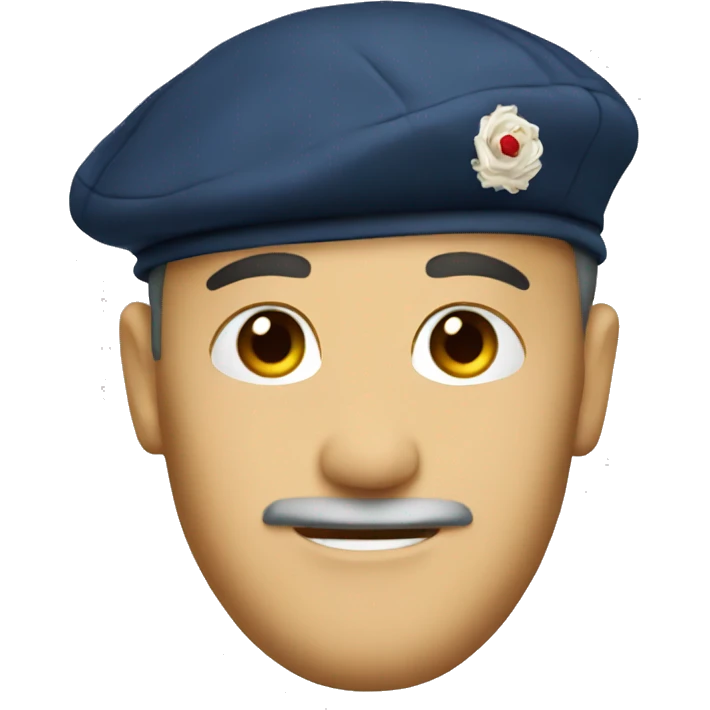 French beret emoji