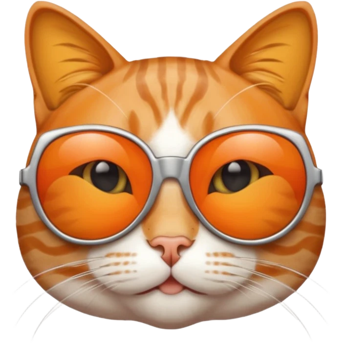 Cat wearing sunglasses emoji