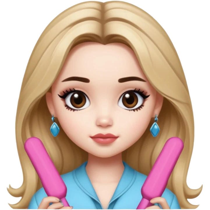 pretty bratz baddie, sabrina carpenter emoji