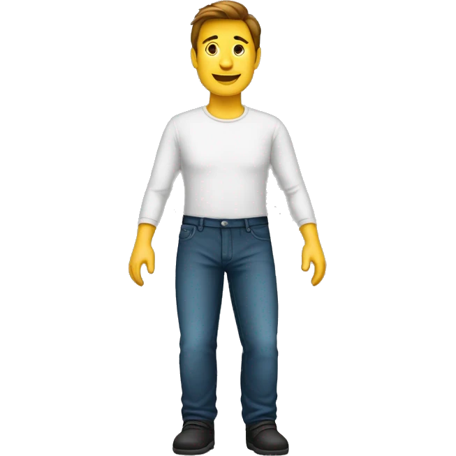 Homme dégoûté par une chaussette  emoji