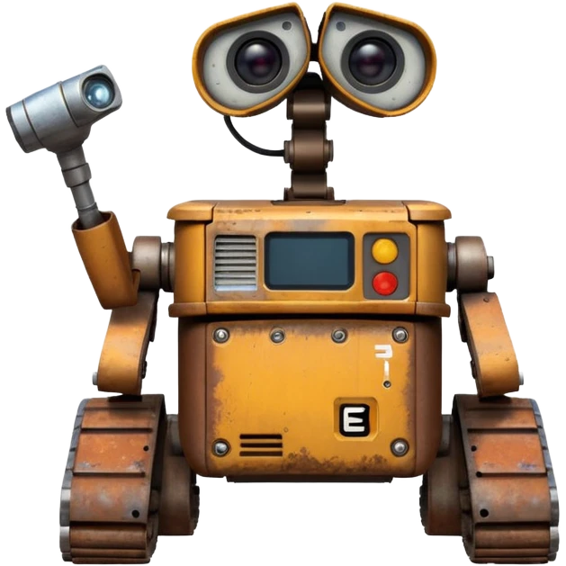 Walle from the movie emoji