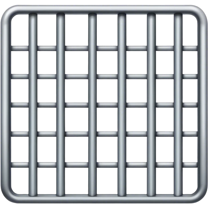 Prison bars emoji