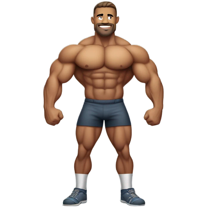 Beast mode jacked emoji