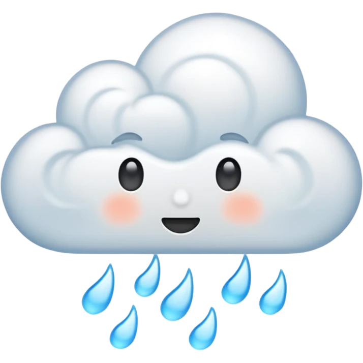 Evaporation emoji