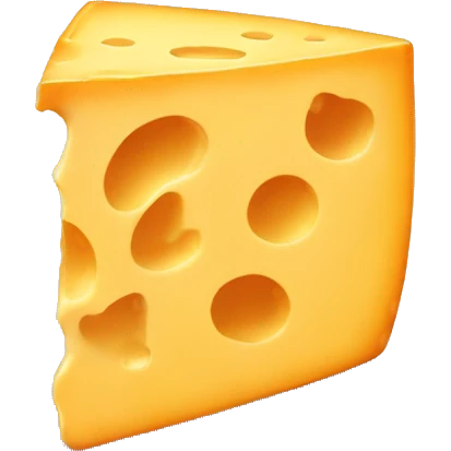 Cheddar cheese emoji