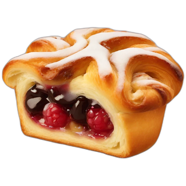 danish pastry emoji