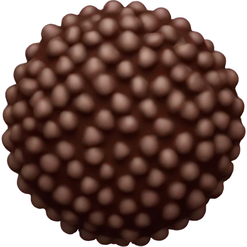 Brigadeiro brazilian little ball candy emoji