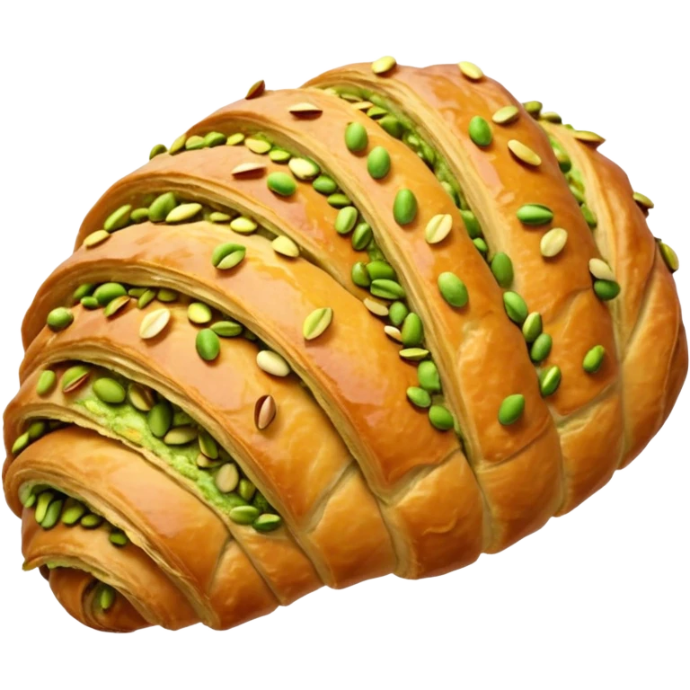 pistachio croissant emoji