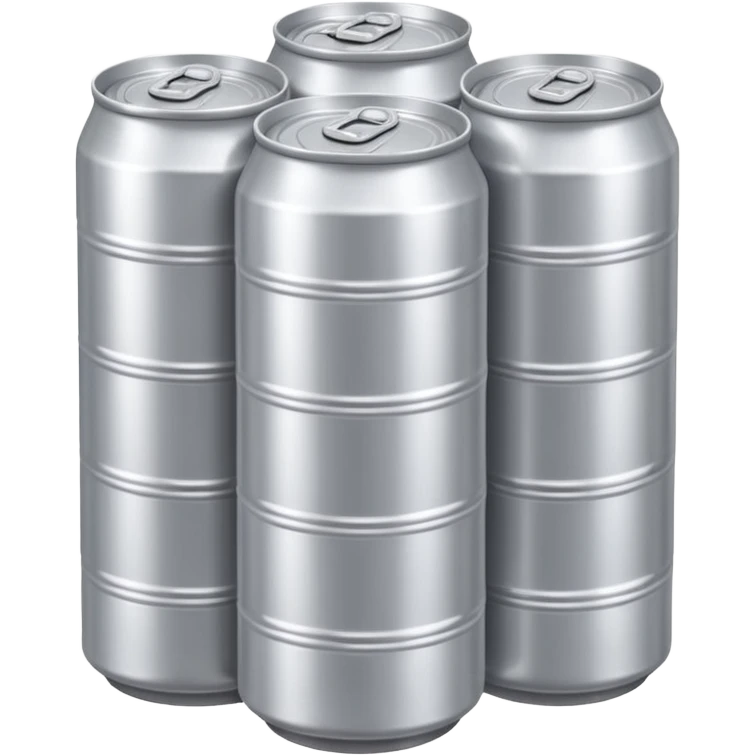 stack of many beer cans emoji