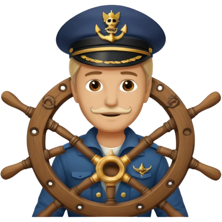 Helmsman emoji