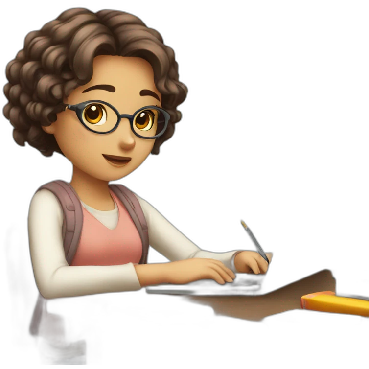 girl-studyng- emoji