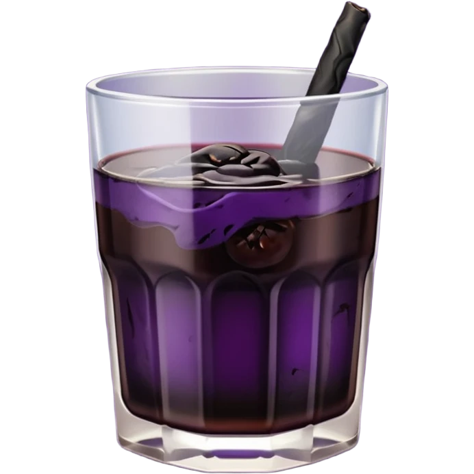 prune juice with prunes on the side emoji