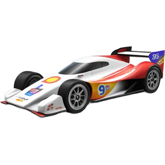 racecar side view emoji