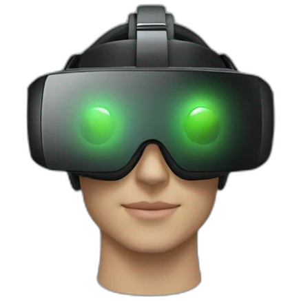 VR HMD emoji