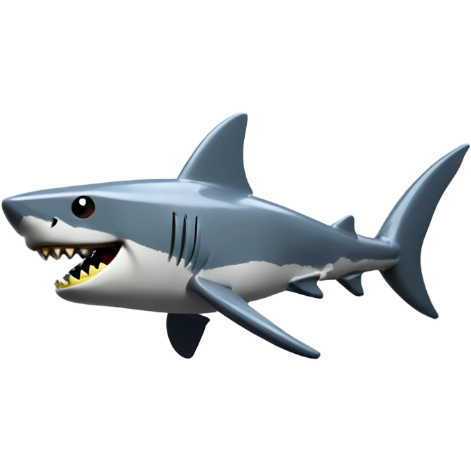 Lego shark emoji