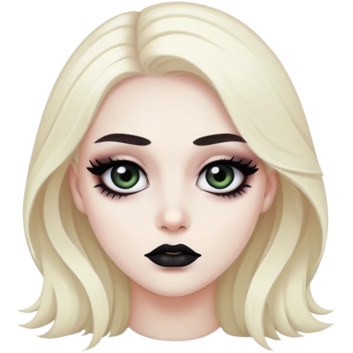 freaky face emoji