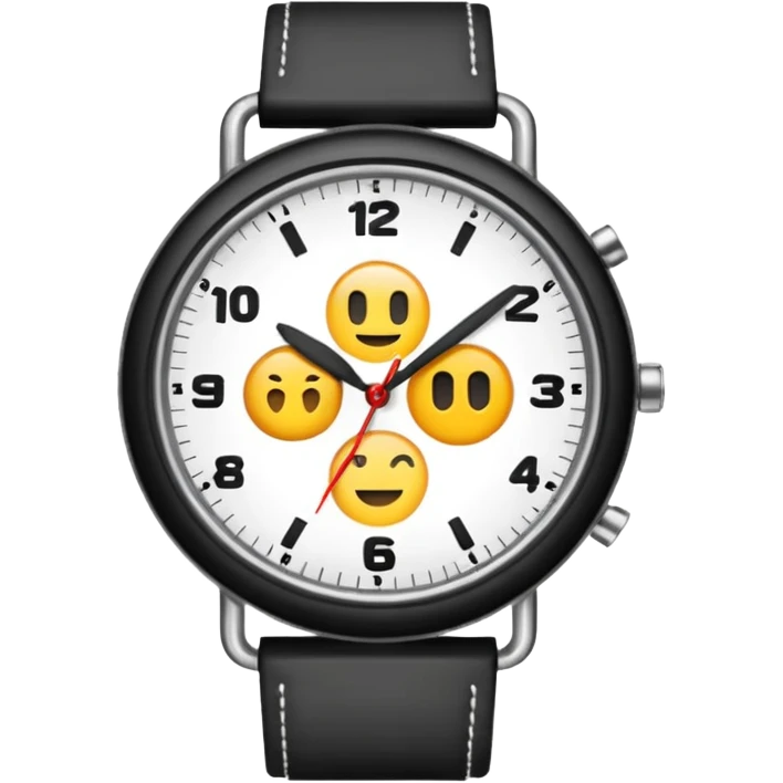analog watch emoji
