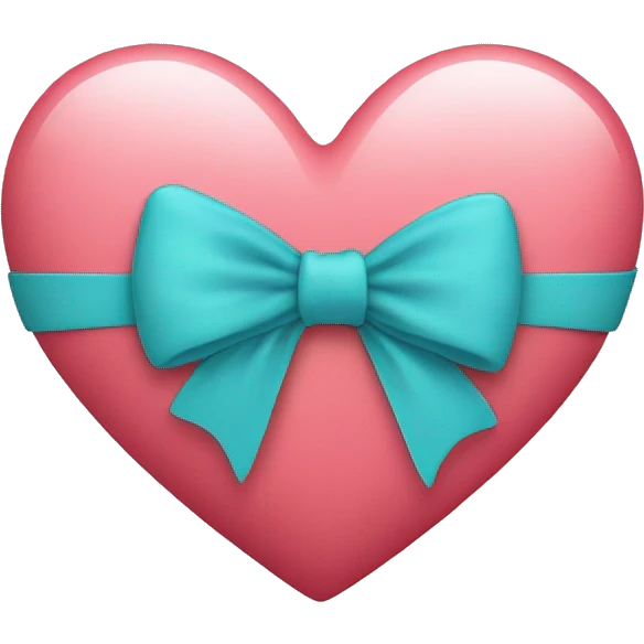 heart with bow emoji