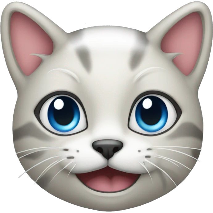 Braindead cat emoji