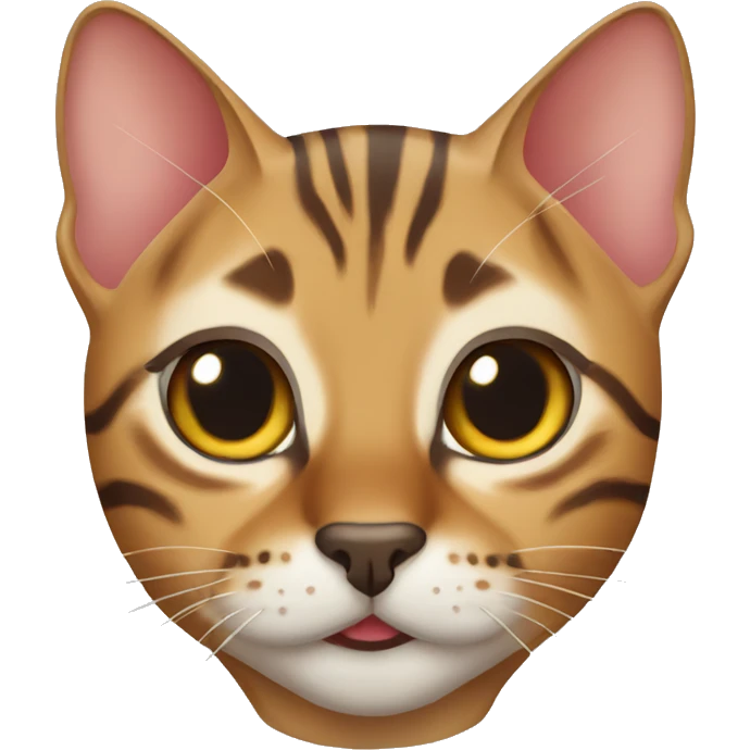 Bengal cat  emoji